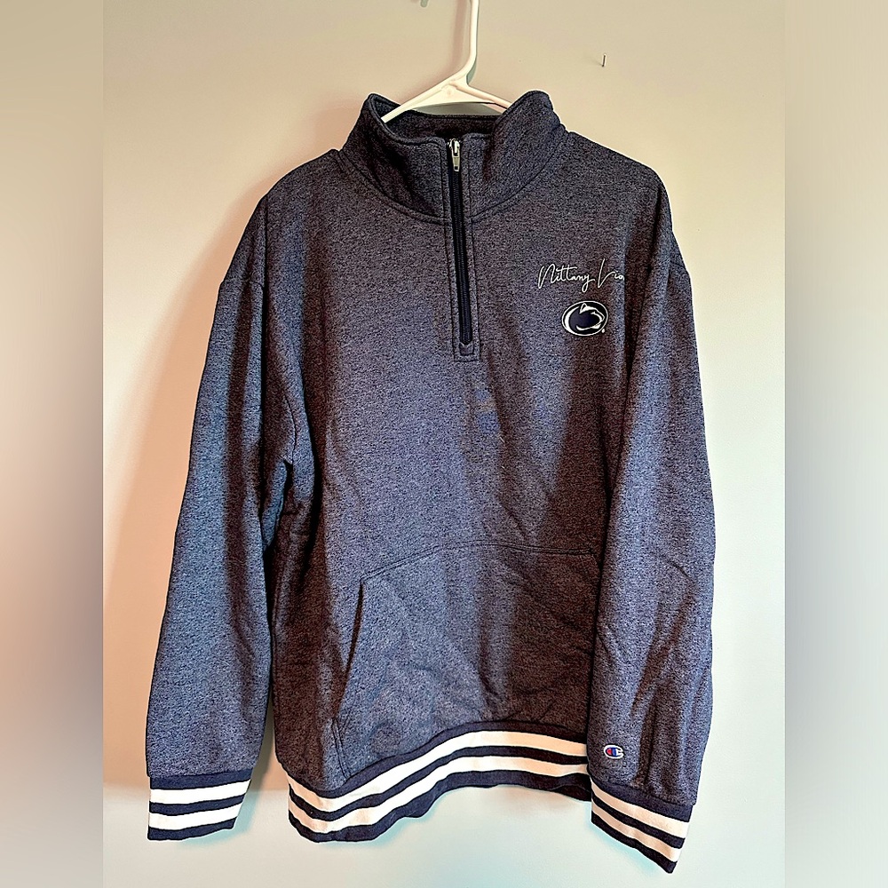 Champion brand Penn state quarter zip